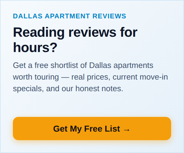 Get a free Dallas apartment shortlist
